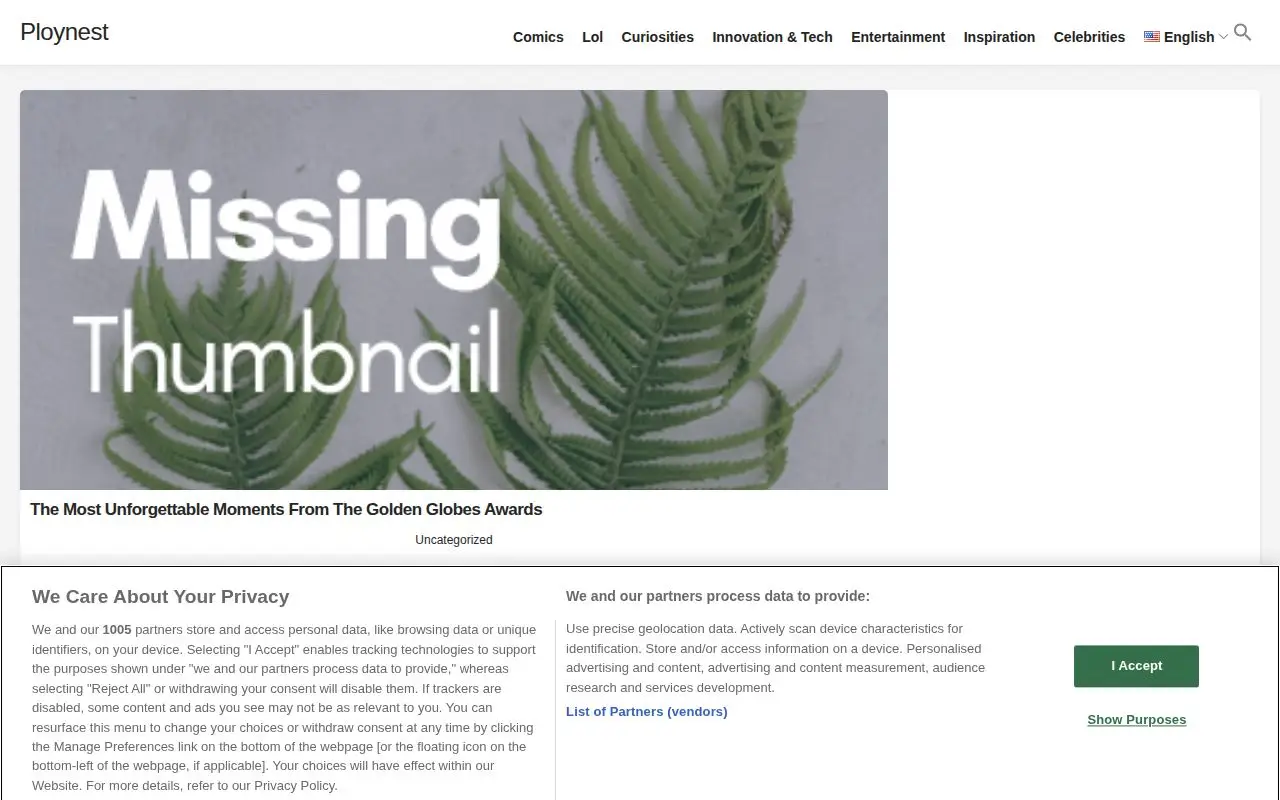 Landing page screenshot for ploynest.com