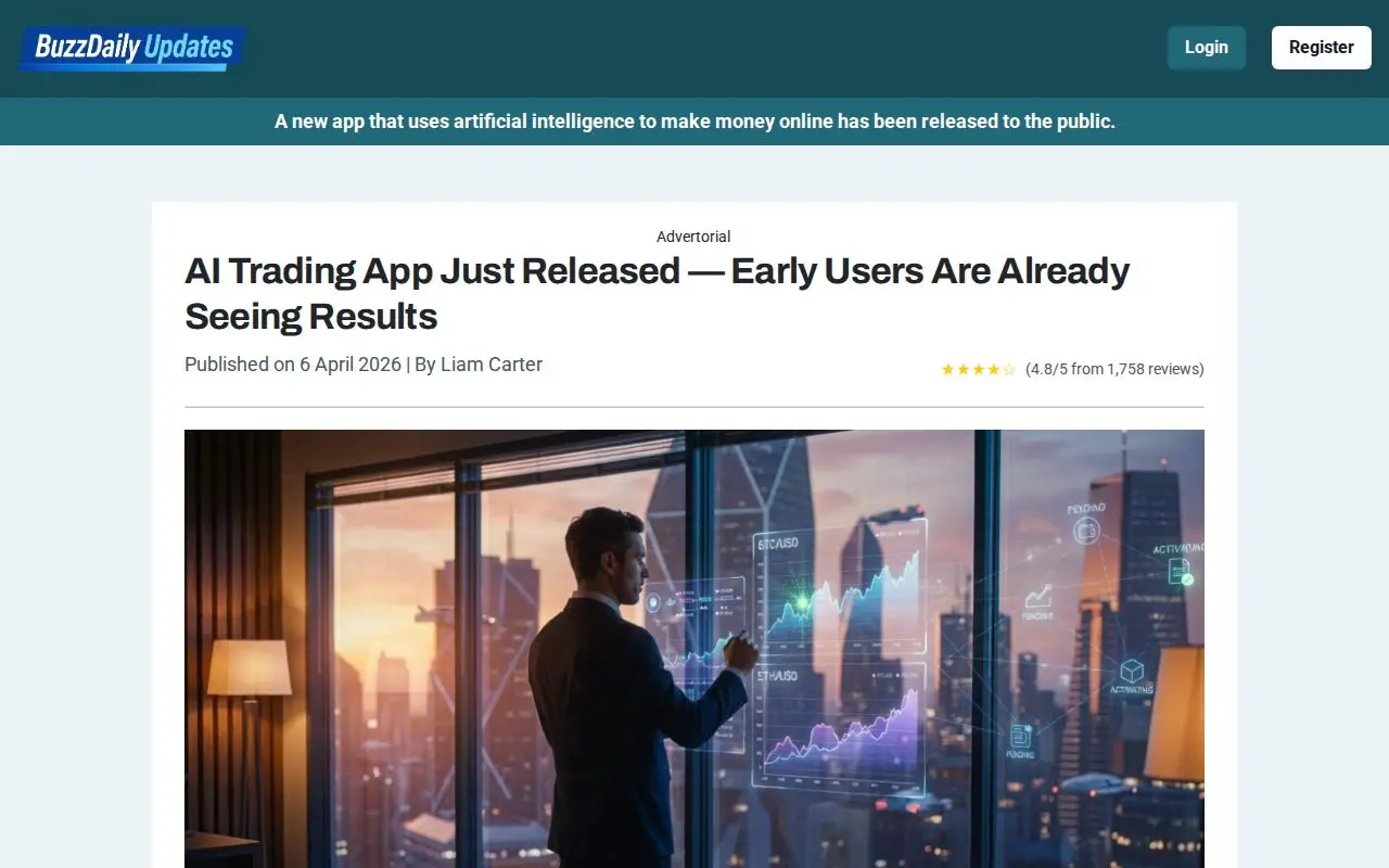 Landing page screenshot for au7.growbizmax.com