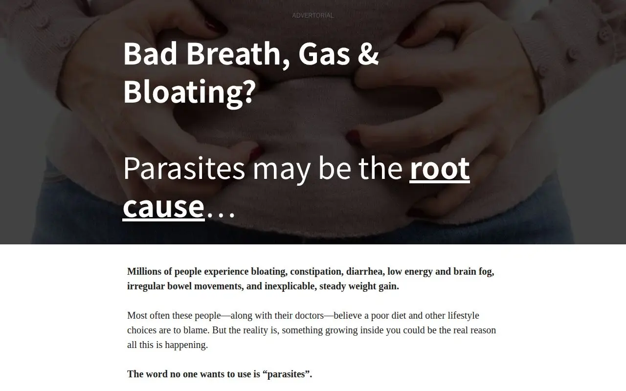Landing page screenshot for wellnessgaze.com