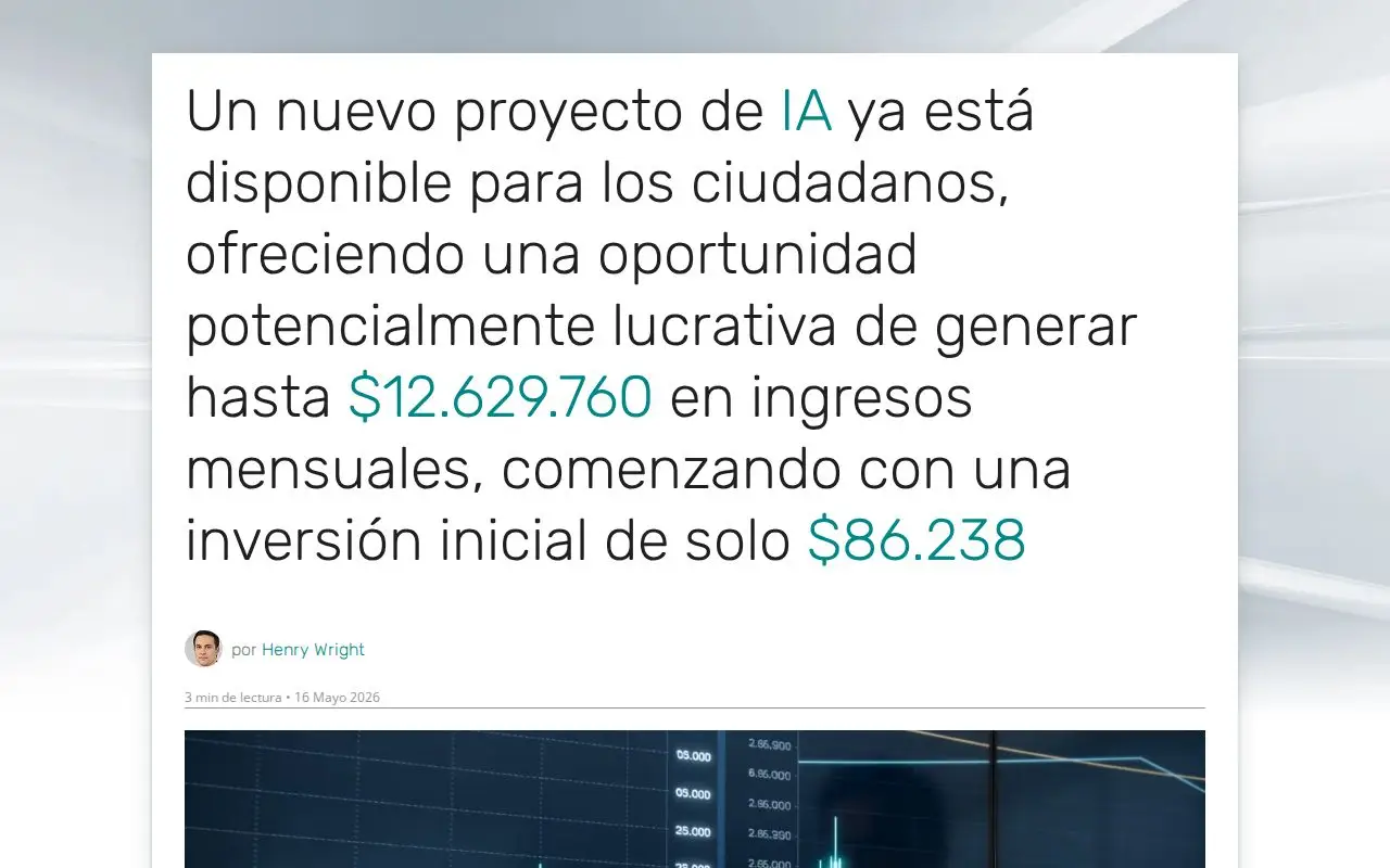 Santiago: Empieza a ganar un segundo sueldo con IA [Regístrate]