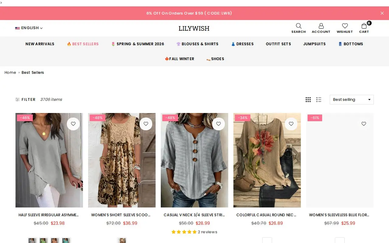 Funnel page 3 for www.lilywish.com