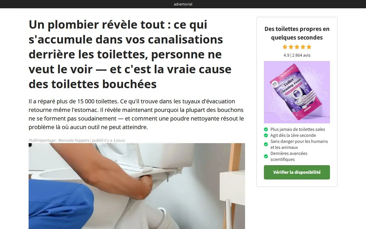 Landing page screenshot for verifiedlifehacks.com