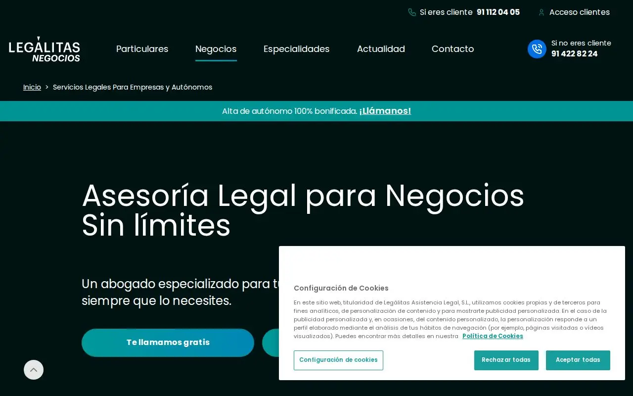 Asesoría legal sin límites para tu negocio