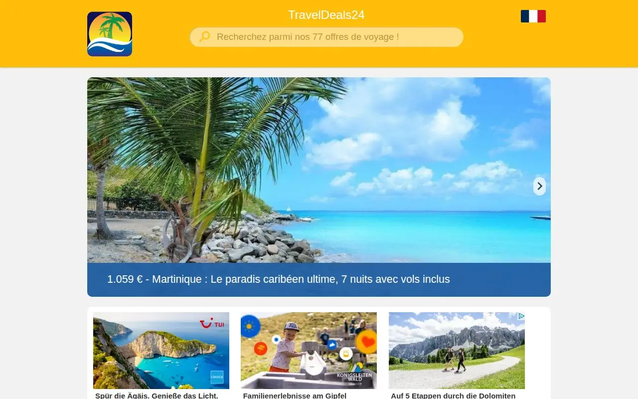 Funnel page 2 for www.traveldeals24.net