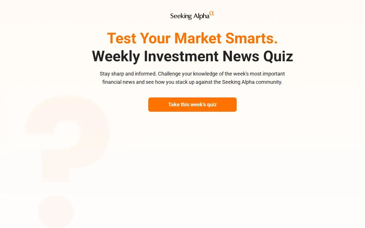 Landing page screenshot for subscriptions.seekingalpha.com