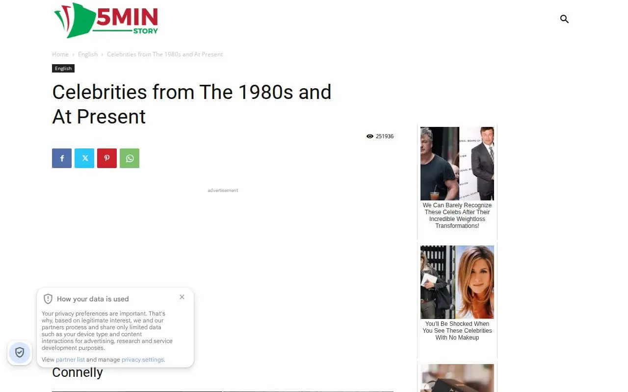 Funnel page 1 for 5minstory.com