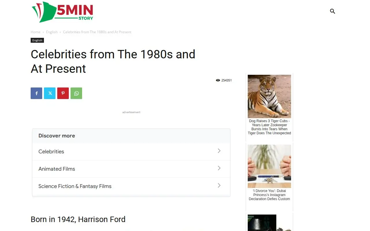 Funnel page 2 for 5minstory.com