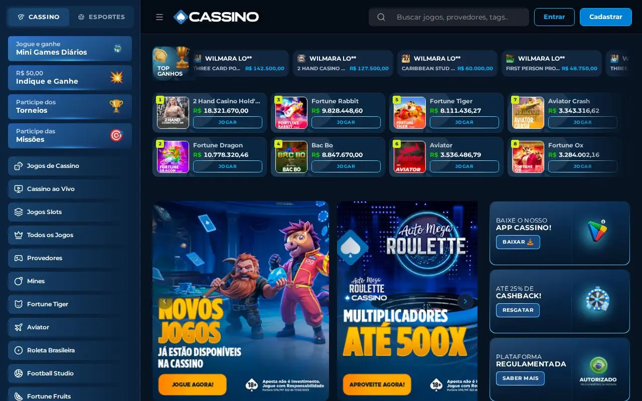 Mini jogos todos os dias!