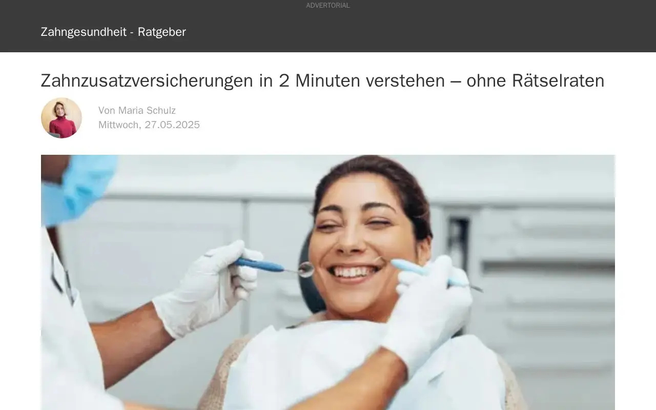 Landing page screenshot for www.stiftung-verbraucher.de