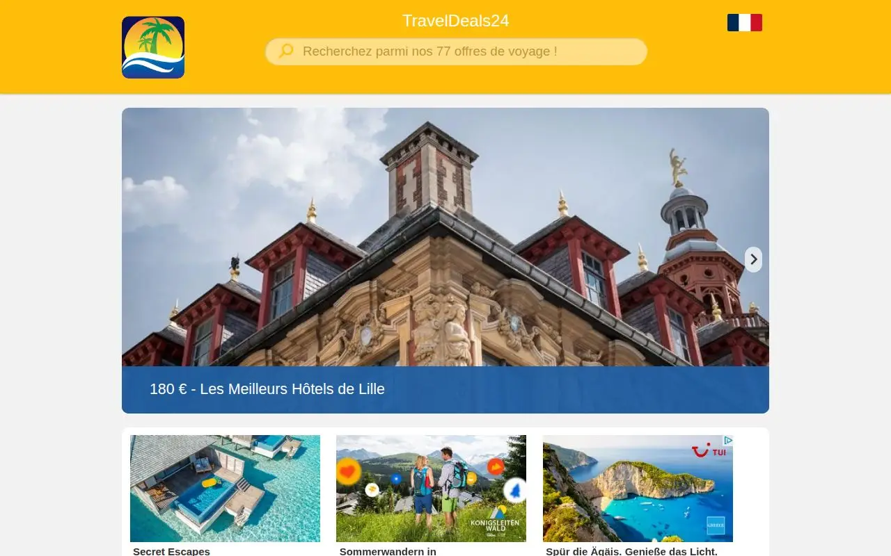 Funnel page 3 for www.traveldeals24.net