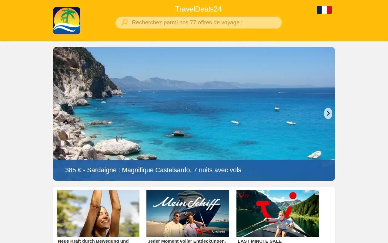 Funnel page 4 for www.traveldeals24.net
