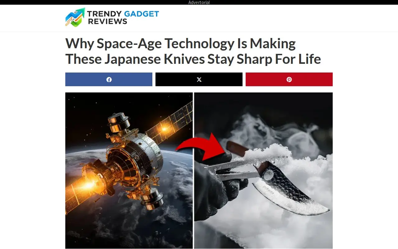 This “Space Metal” Knife From Japan Has Cookers Throwing Out Old Blades