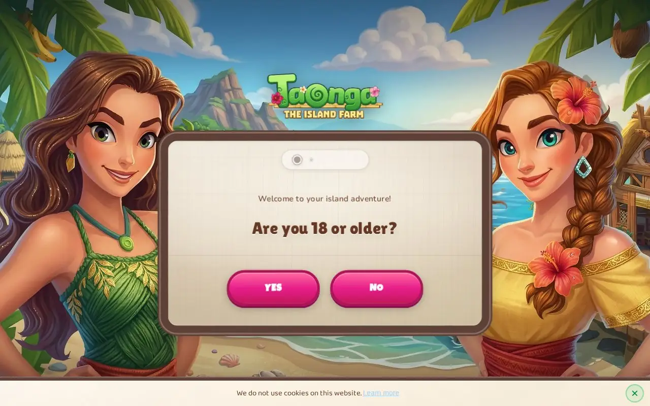 Landing page screenshot for l.sparkpcgames.com