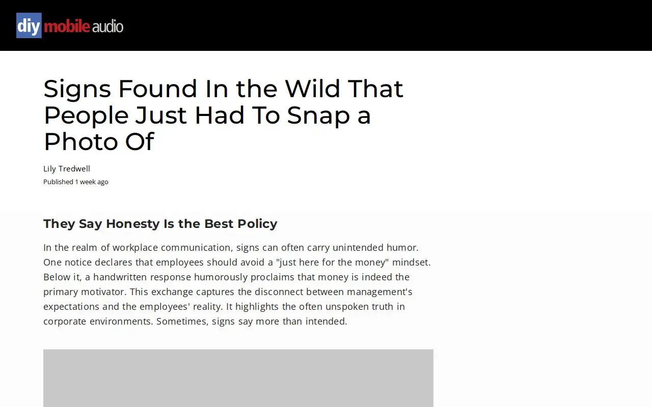 Landing page screenshot
