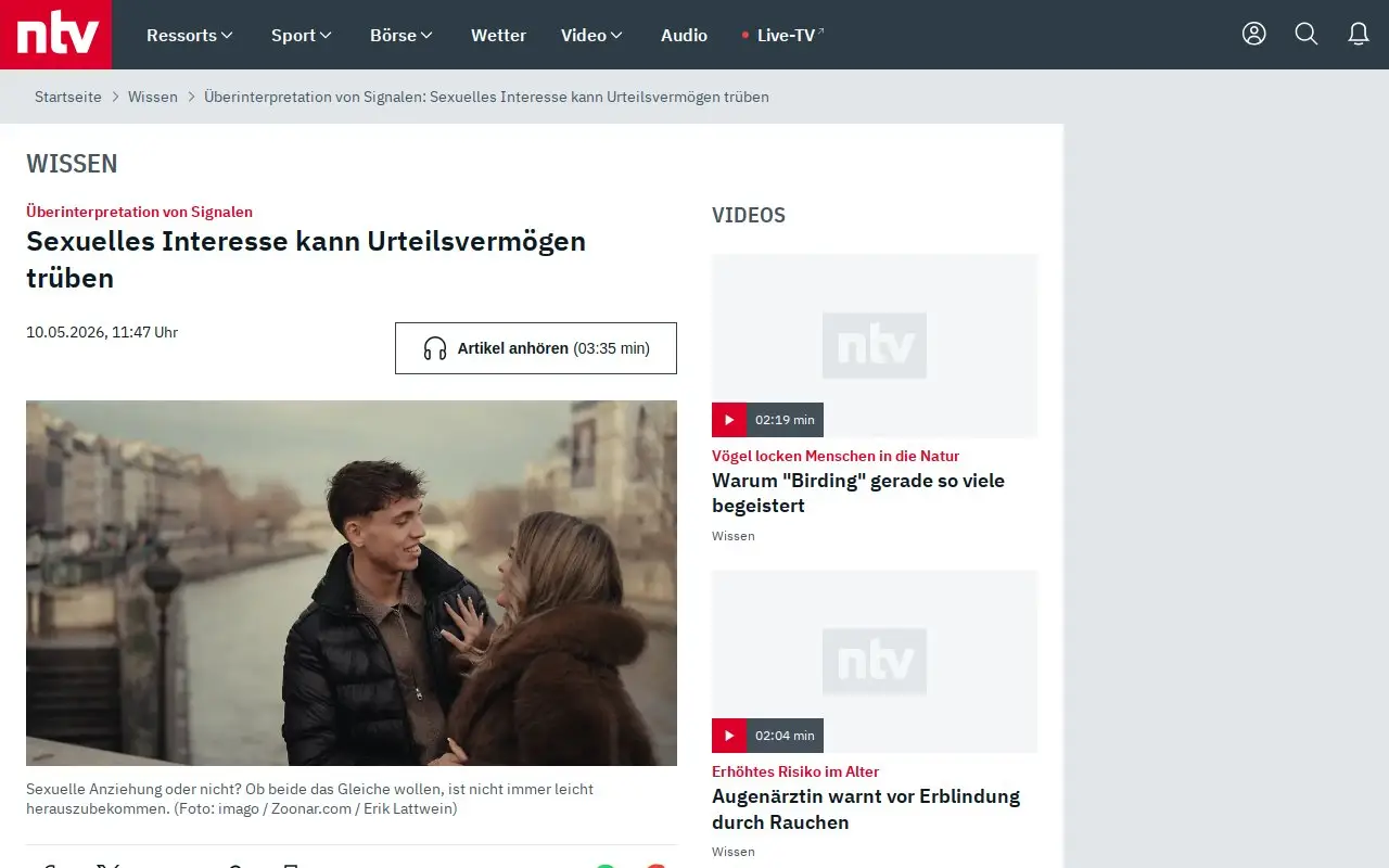 Landing page screenshot