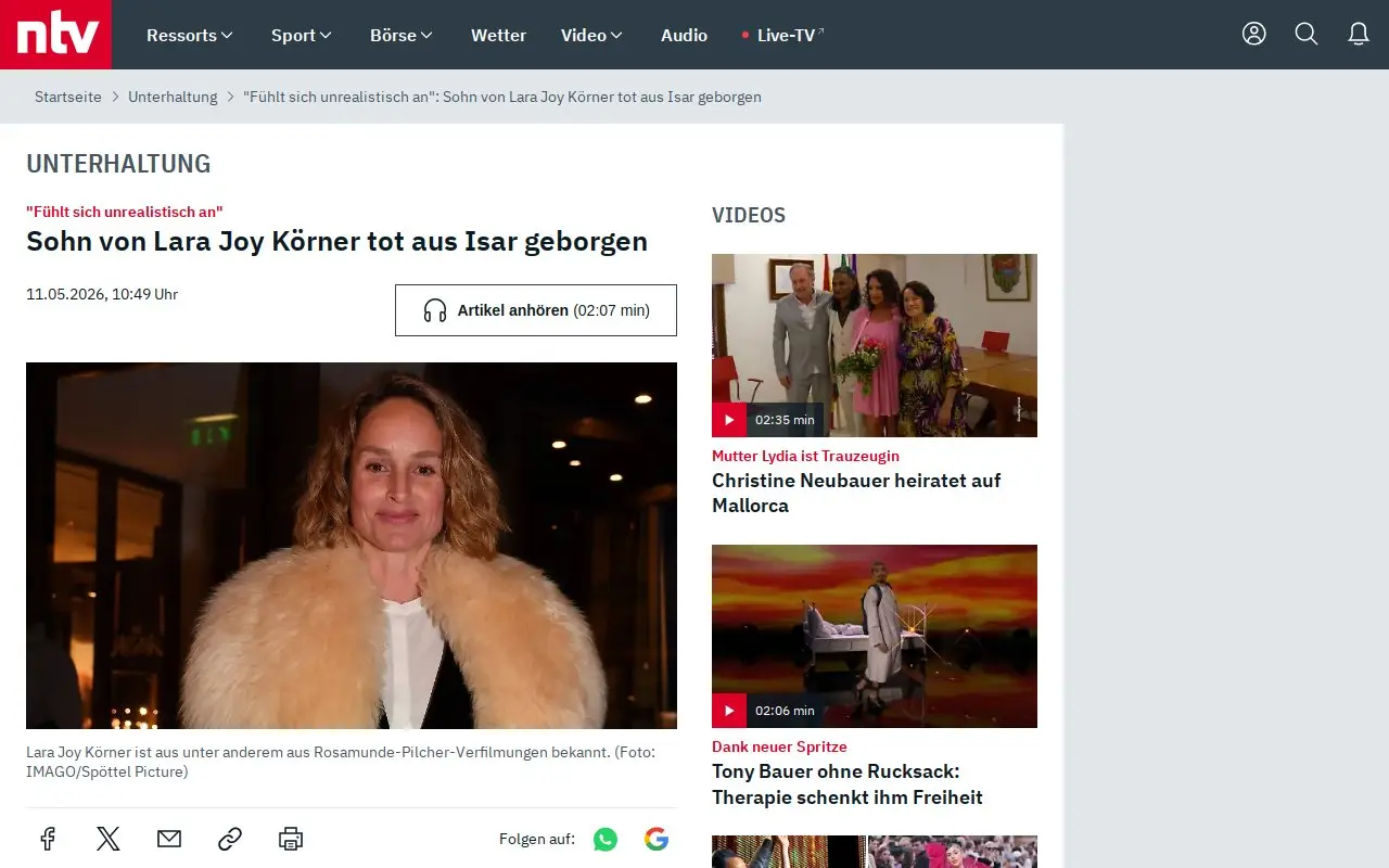 Landing page screenshot