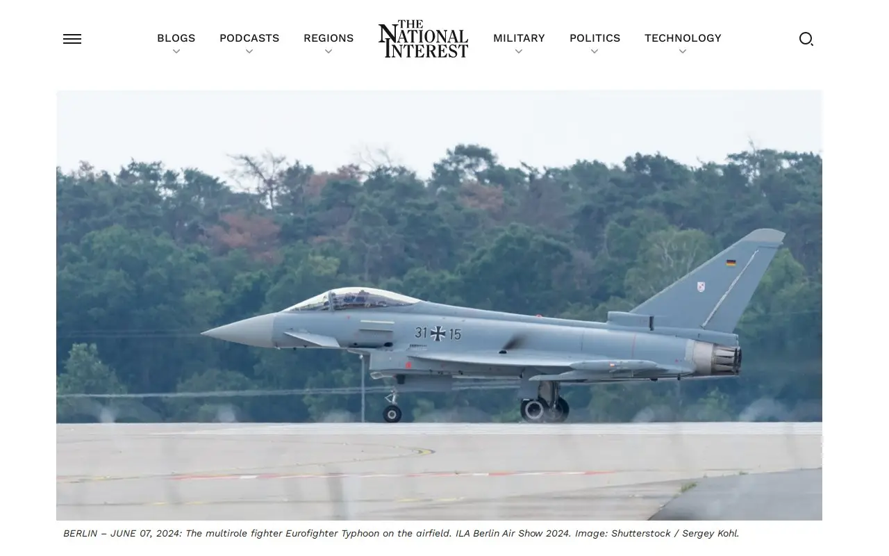 Landing page screenshot