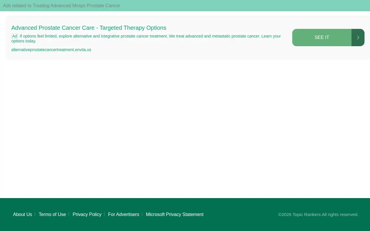 Landing page screenshot