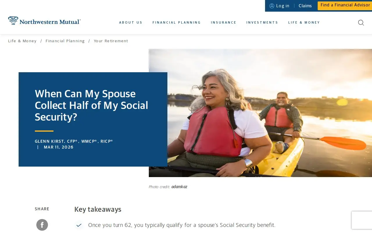 Landing page screenshot