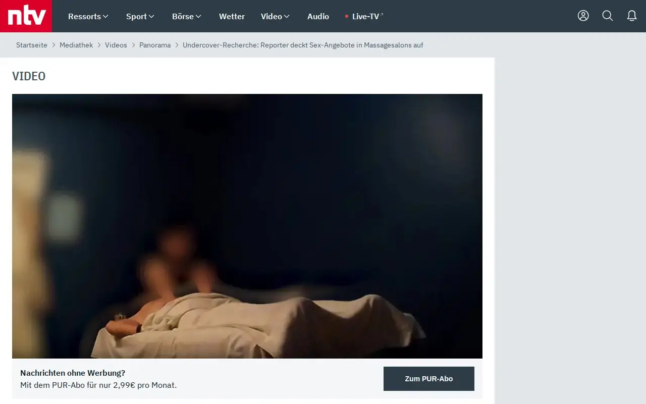 Landing page screenshot