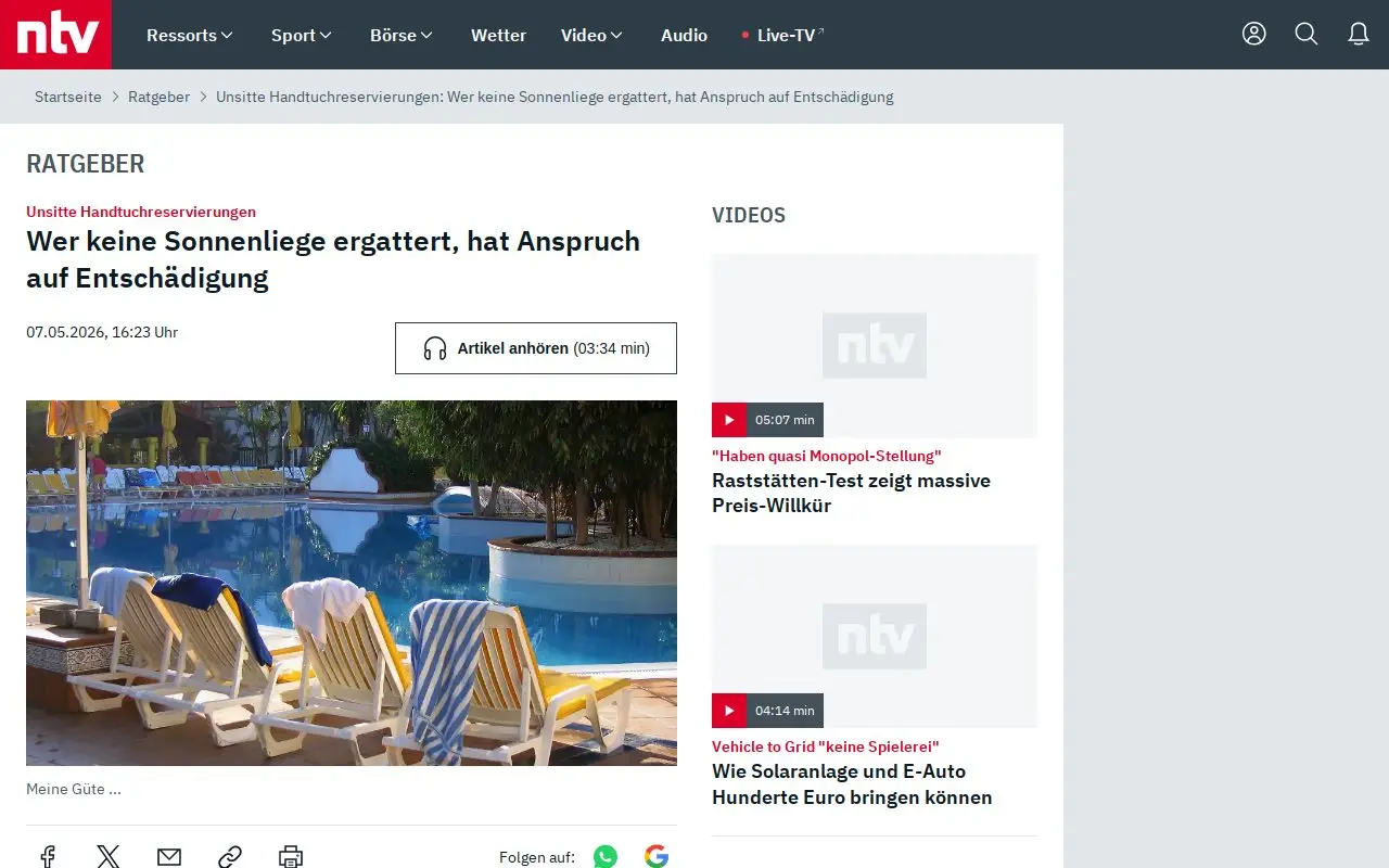 Landing page screenshot