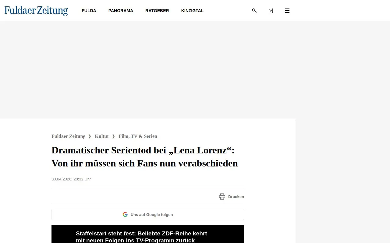Landing page screenshot