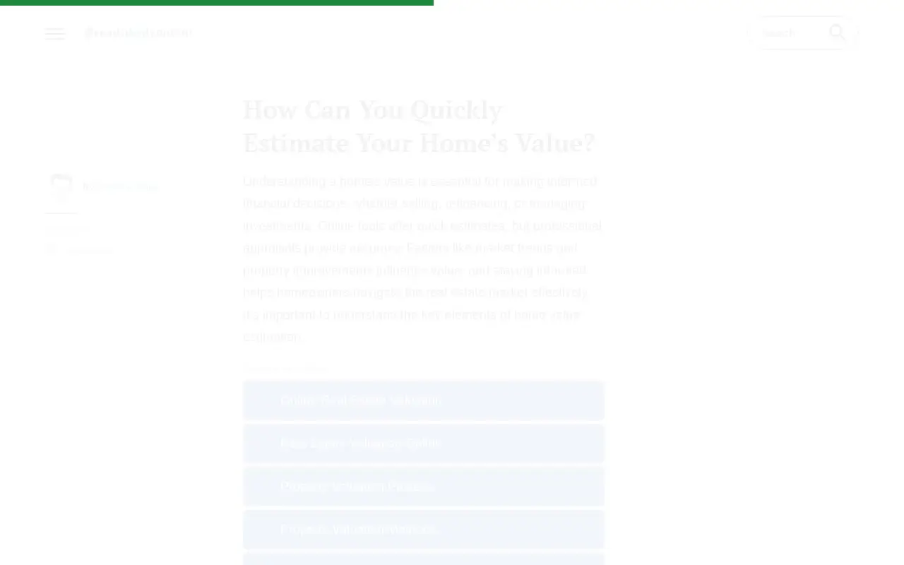 Landing page screenshot