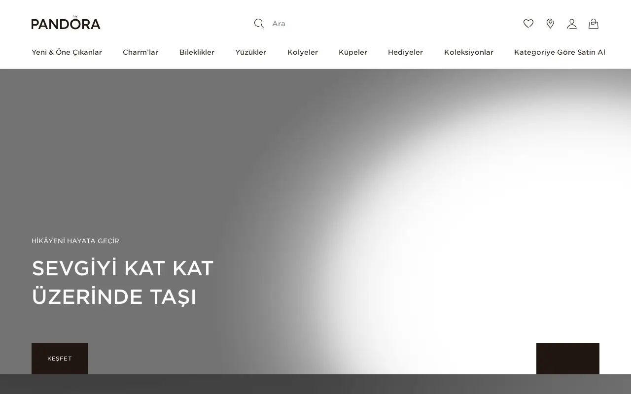 Landing page screenshot