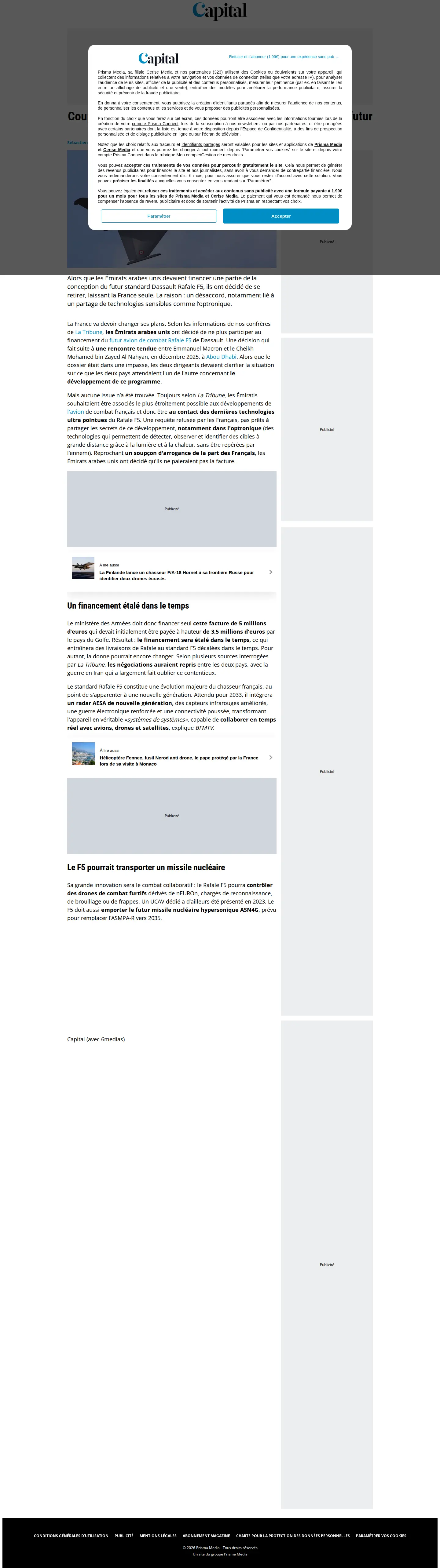Landing page screenshot