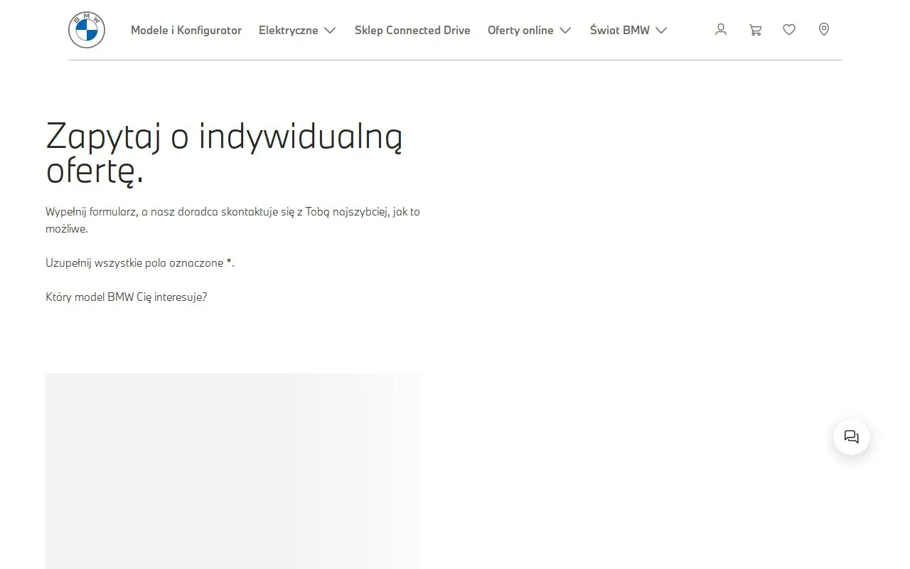 Landing page screenshot