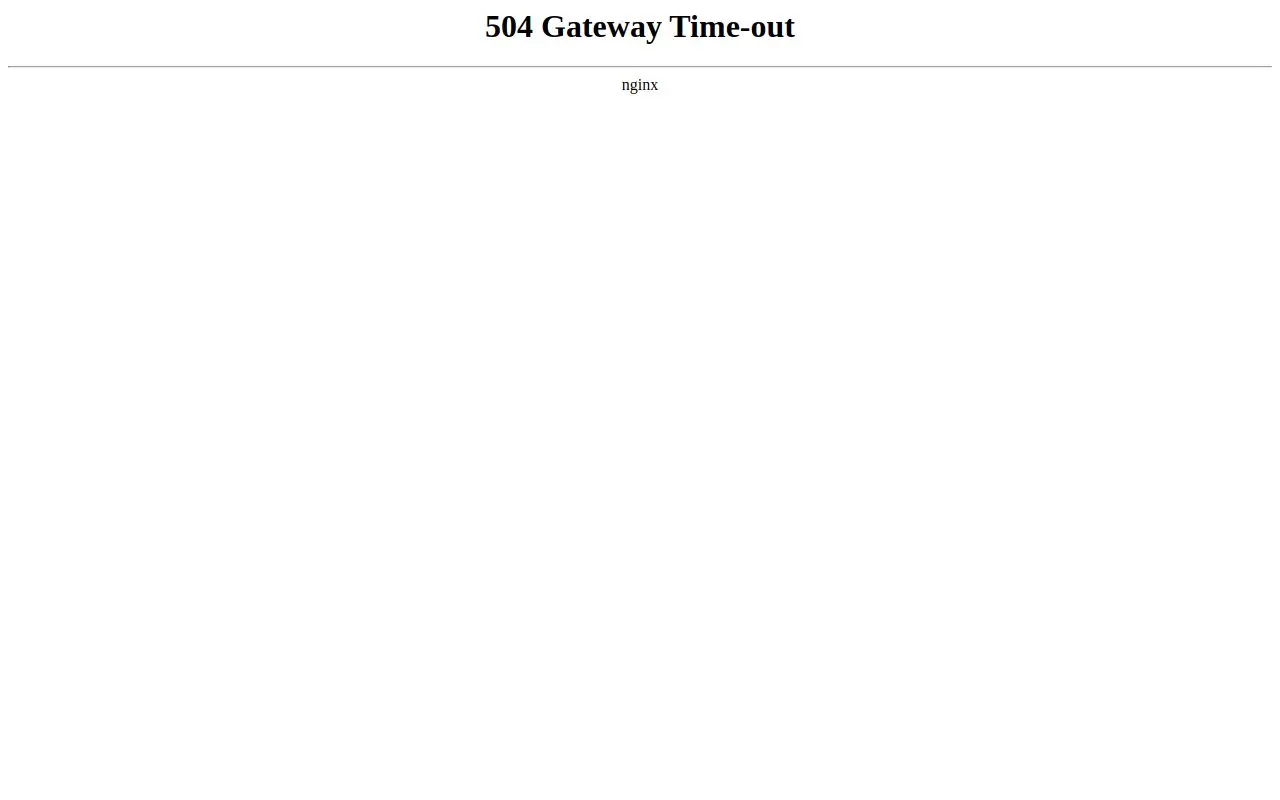 Landing page screenshot