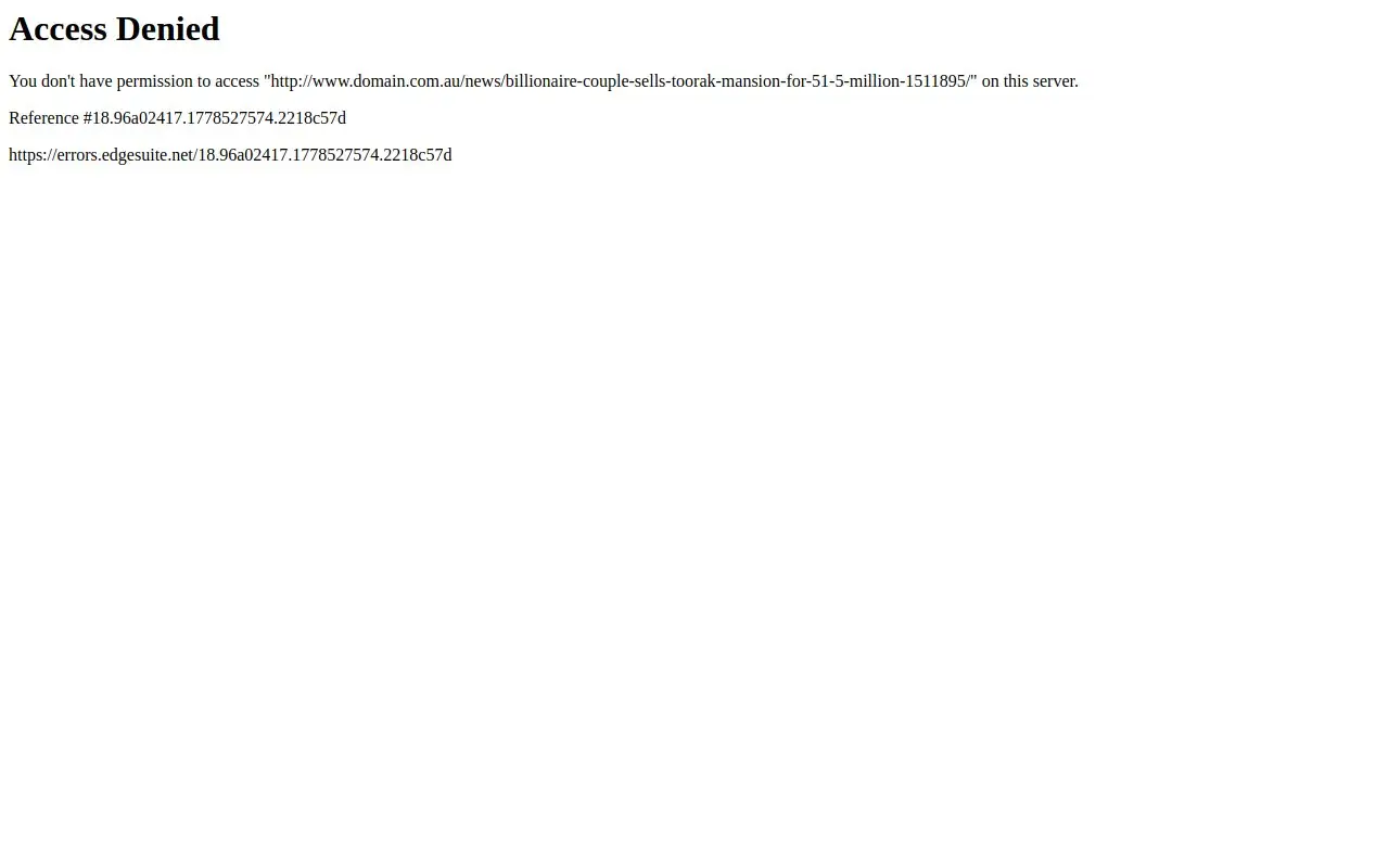 Landing page screenshot