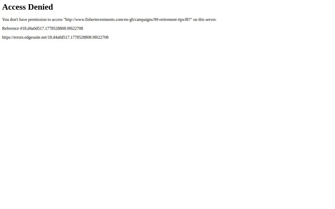 Landing page screenshot