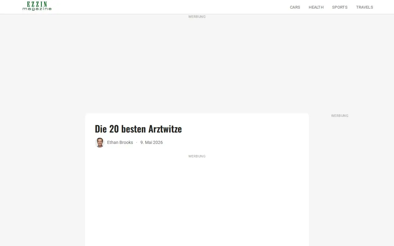 Landing page screenshot