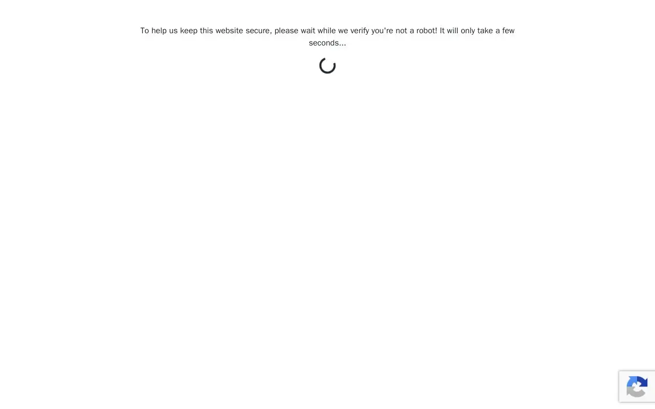Landing page screenshot