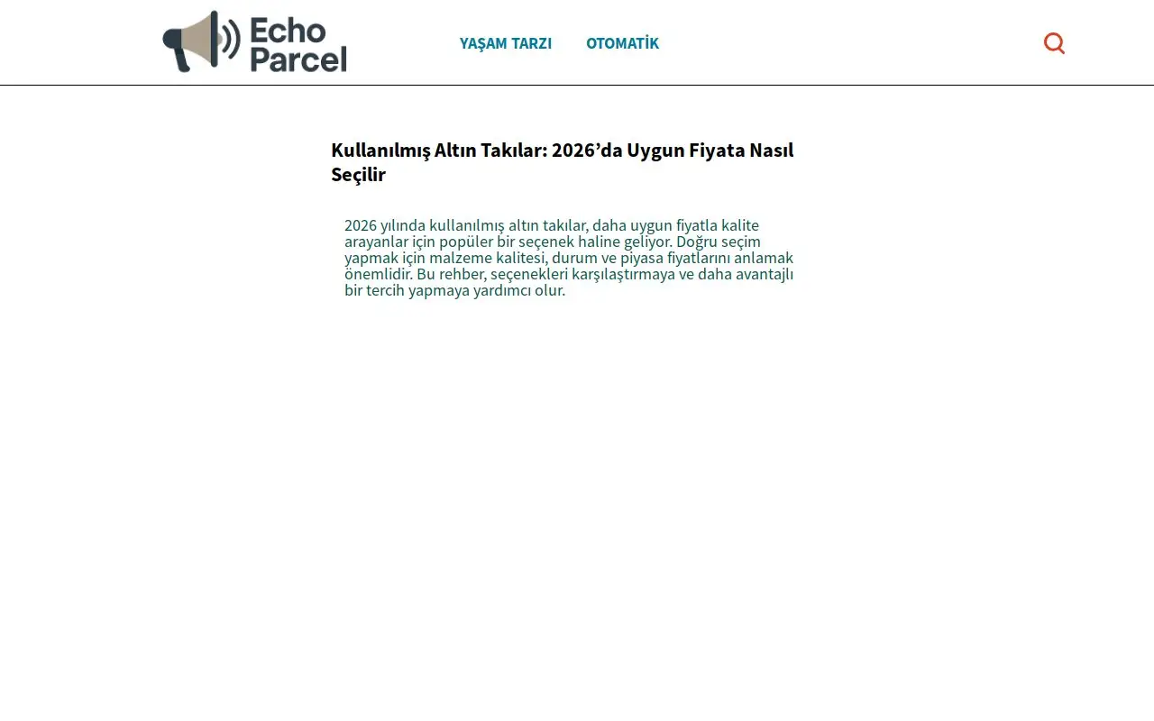 Landing page screenshot