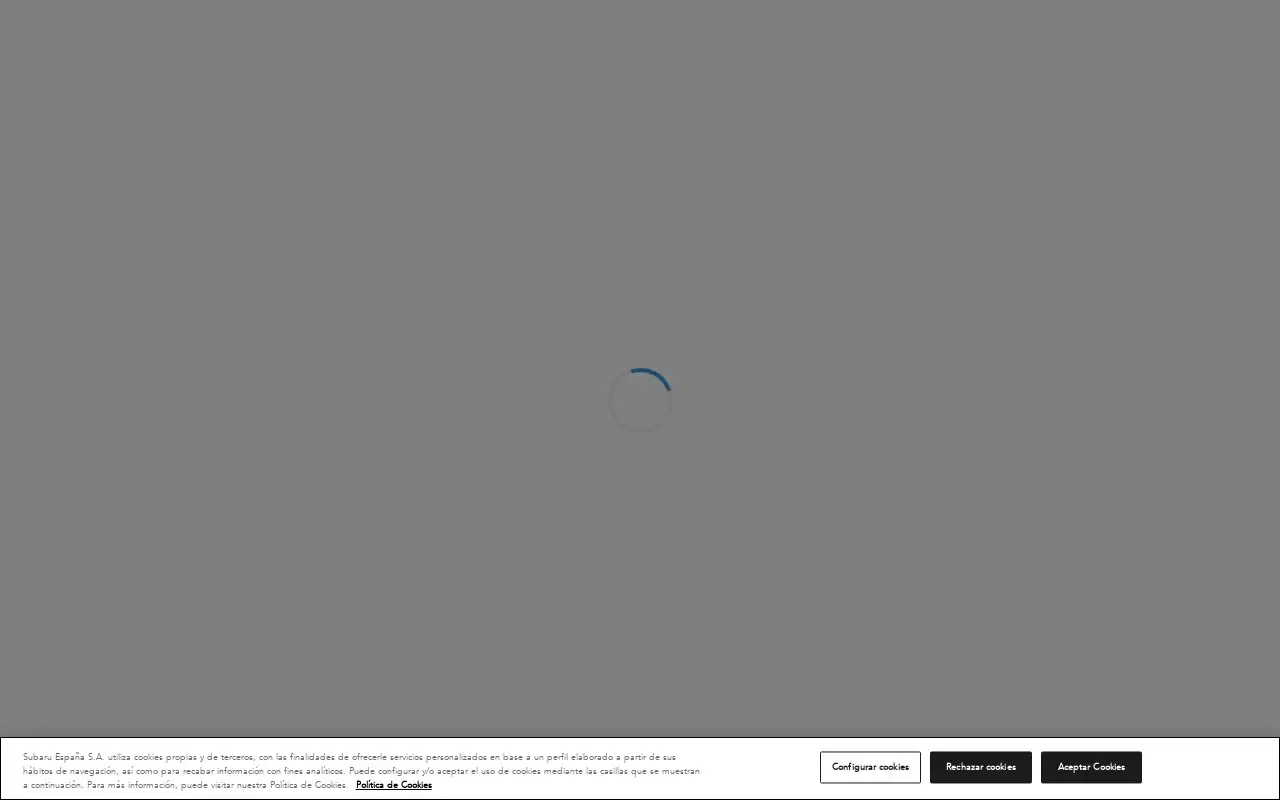 Landing page screenshot