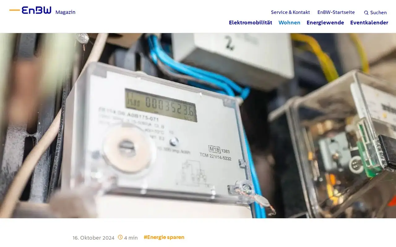 Landing page screenshot