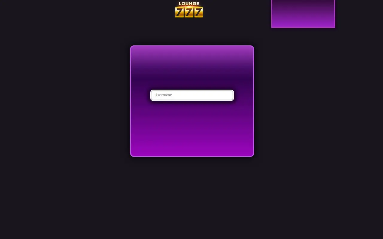 Landing page screenshot