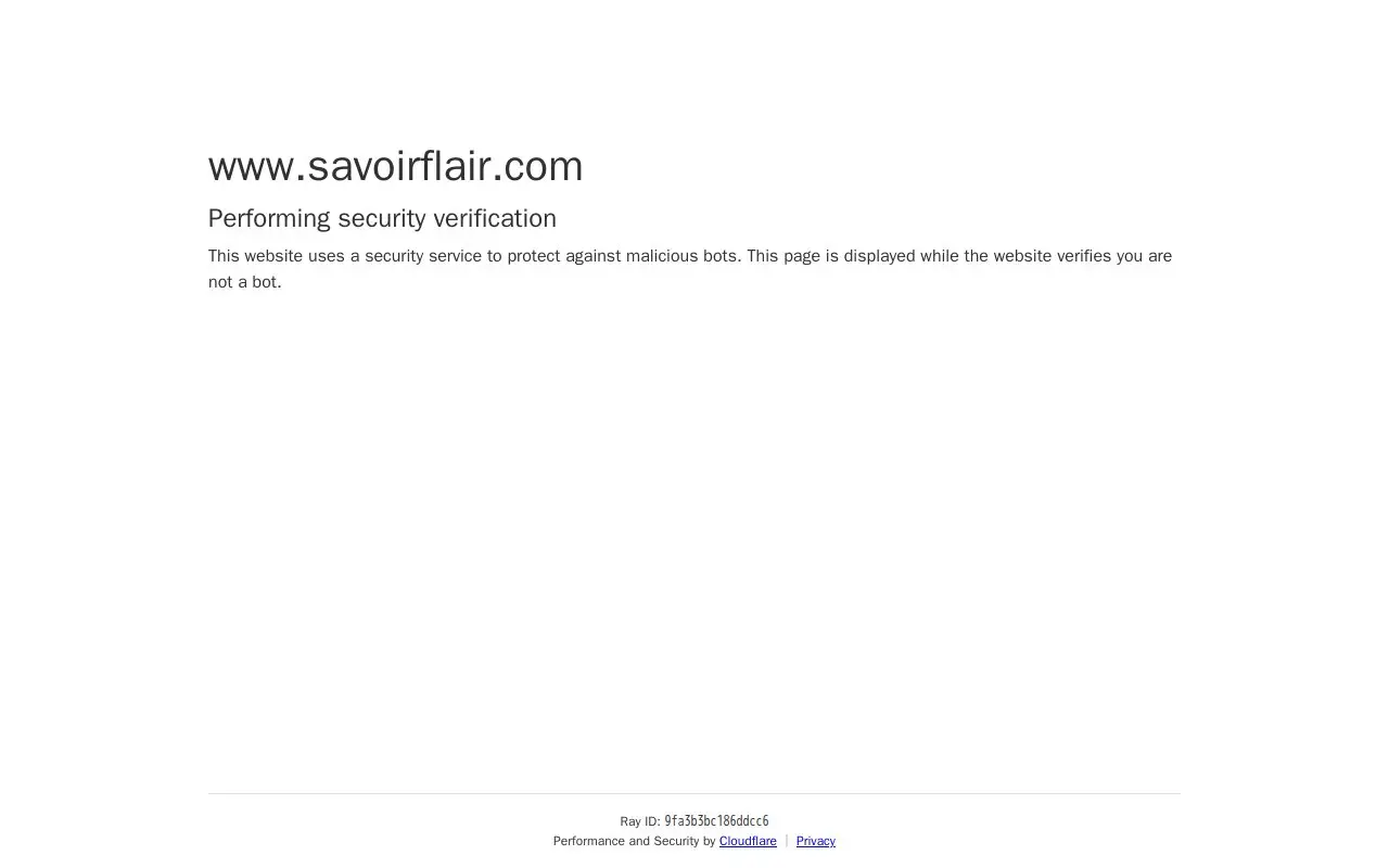 Landing page screenshot
