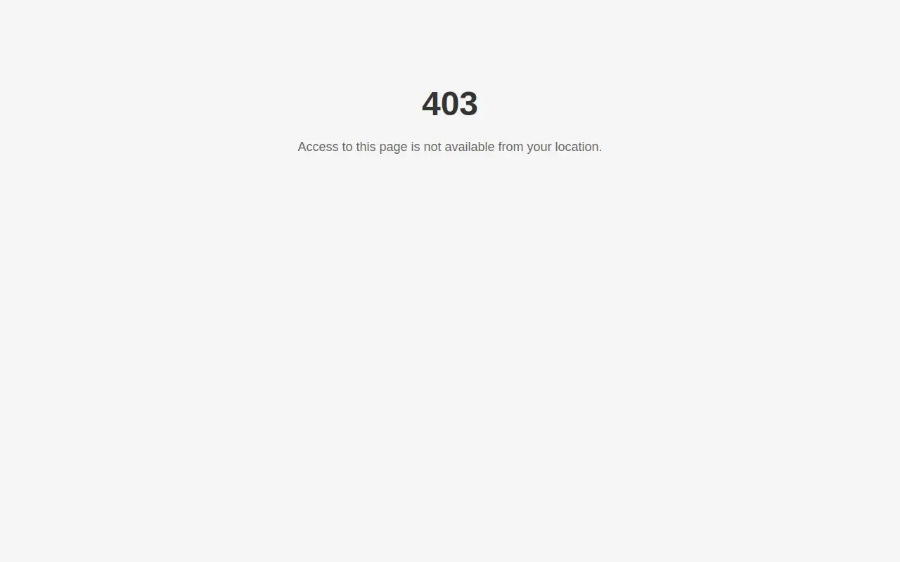 Landing page screenshot