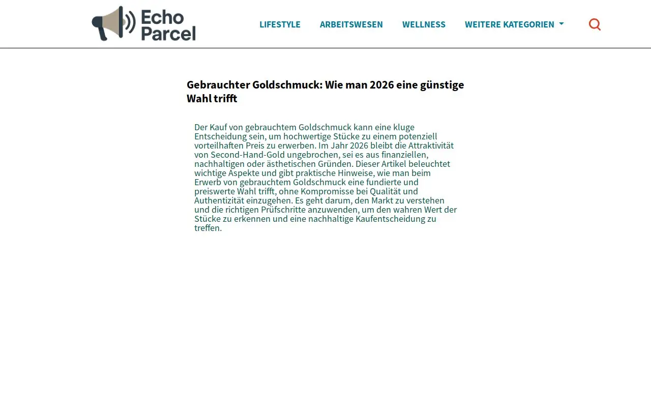 Landing page screenshot