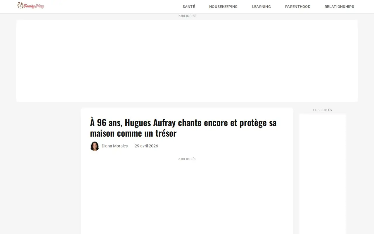 Landing page screenshot