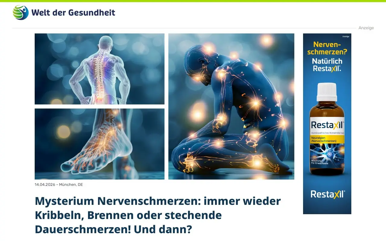 Landing page screenshot