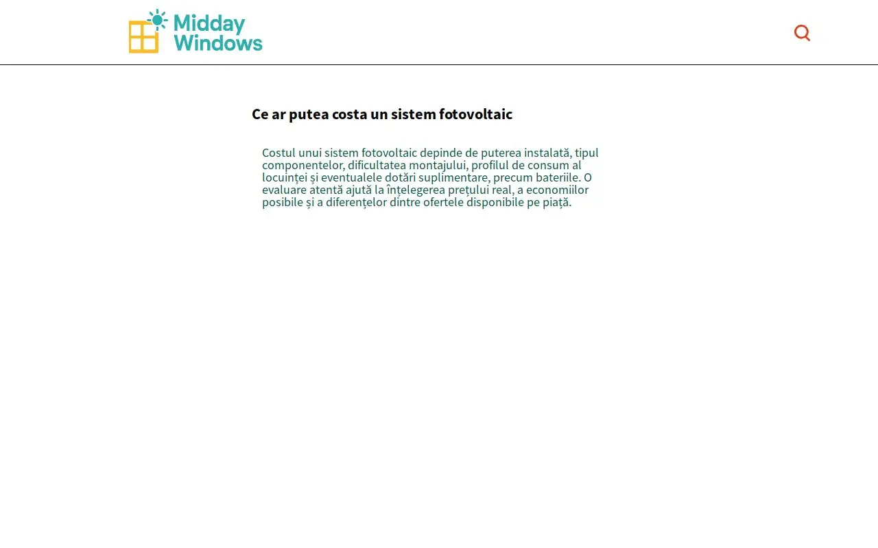 Landing page screenshot