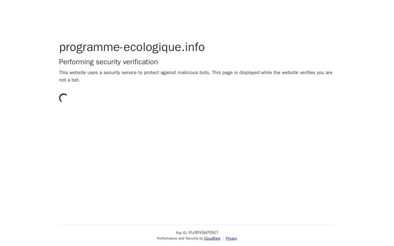 Landing page screenshot
