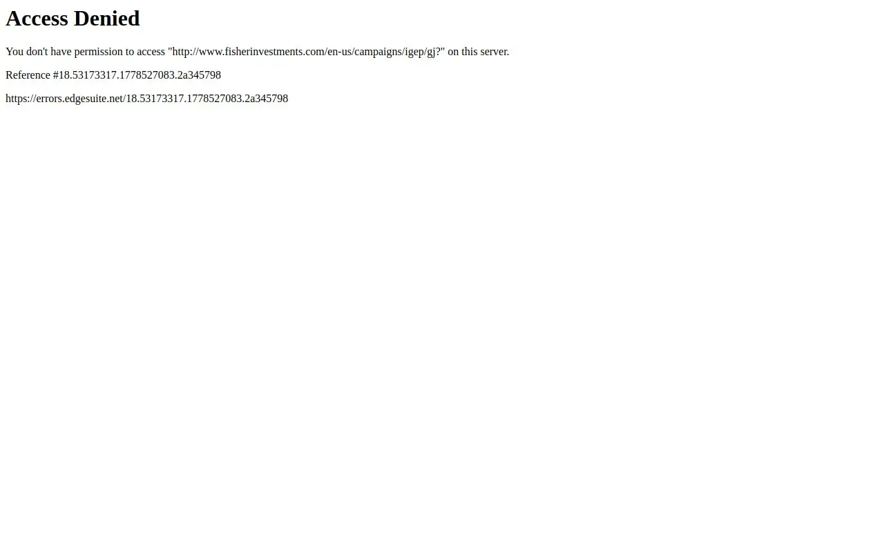 Landing page screenshot