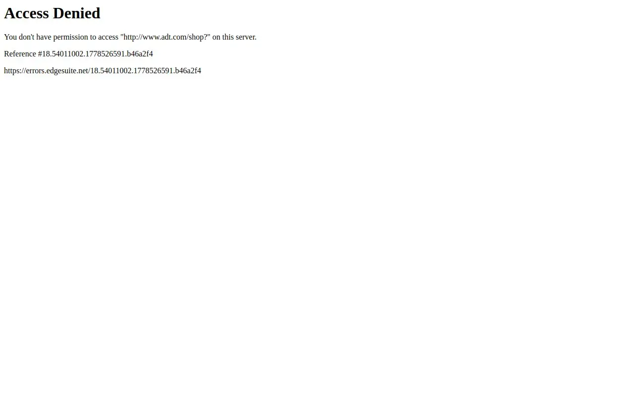 Landing page screenshot