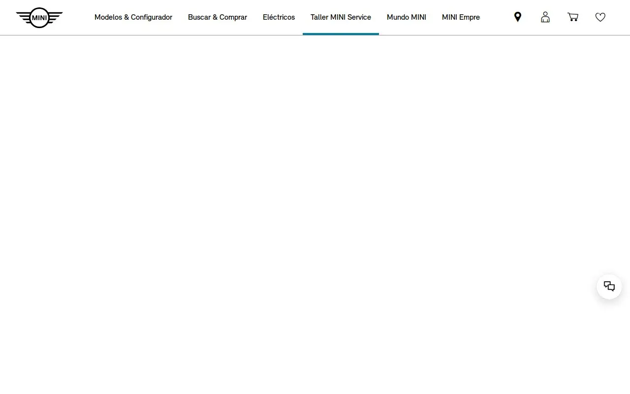 Landing page screenshot