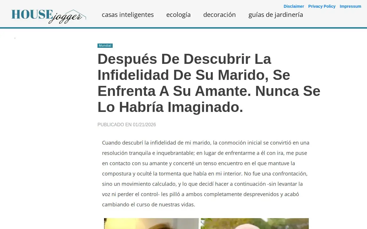 Landing page screenshot